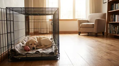 Ansia da Separazione del Cucciolo: Allenamento a Restare a Casa da Solo