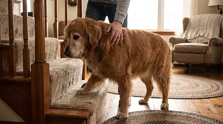 Cuidados com Cães Idosos: Artrite, Alimentação e Conforto