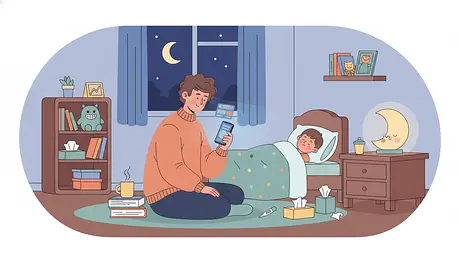 Sick Kid? Stay Calm: A Parent's Survival Guide to the Long Night